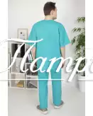 Костюм хирурга универсальный гладкокрашеный ткань бязь ГОСТ Модель 2